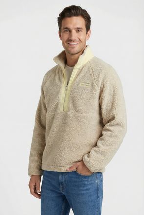 Calvin Klein Sweatshirt CALVIN KLEIN, Herren, Gr. XXL, silbermoss, Pl&uuml;sch, Obermaterial: 100% Polyester, unifarben, regular fit normal, Rundhals, eingesetzt gerade