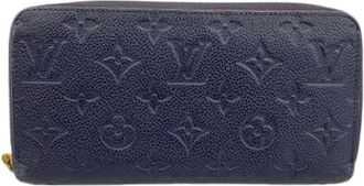 Louis Vuitton Pre-owned Bags, female, Blue, Size: ONE SIZE Pre-owned Fabric Wallet