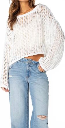 Roxy Womens Lost At Sea Top In White