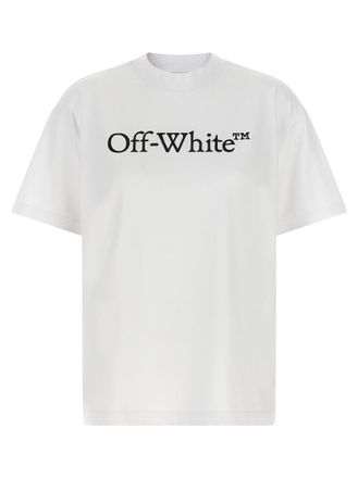 Off-white White Logo Crew Neck T-Shirt