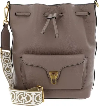 Coccinelle Leather Bucket Bag