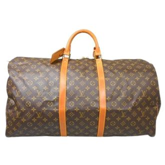 Louis Vuitton Pre-owned Weekend Bags, unisex, Brown, Size: ONE SIZE Pre-owned Keepall Bag
