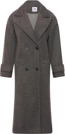 Tiffany & Co. Double-Breasted Jas - Dames - Mantel - Grijs - M/L - Jassen