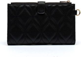 Guess Womens Wallet Black Polyurethane Bags