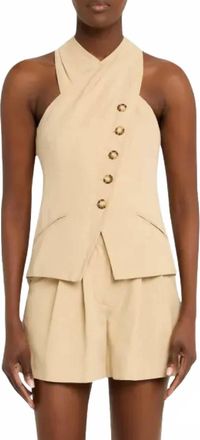 Veronica Beard Pacey Top In Stone