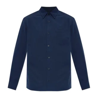 Paul & Shark Paul & Shark, Casual Shirts, male, Blue, Size: 2XL Shirt with pocket