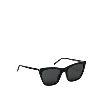 Saint Laurent Sunglasses, female, Black, ONE SIZE, Kate Thin CatEye Sunglasses