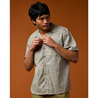 Cotopaxi Afuera Button Up Shirt - Print - Mens in Cenotes Mineral at Nordstrom, Size Xx-Large