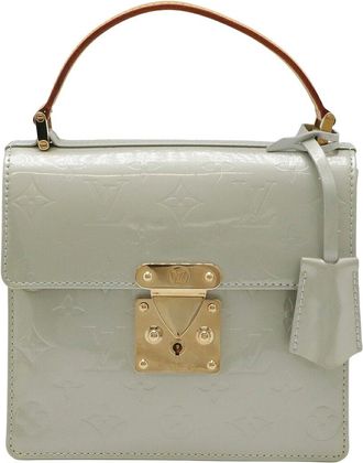Louis Vuitton Grey Vernis Spring Street (Authentic Pre-Loved)