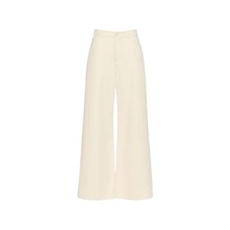 Max Mara Pantalones anchos Canneti - Trousers - Mujer - Beige - XS