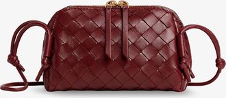 Bottega Veneta Borsa a tracolla Concert Pouch in pelle con motivo Intrecciato - BOTTEGA VENETA - gender_Woman