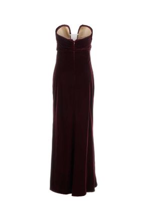Giorgio Armani Grape Velvet Dress - Purple