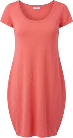 Malo Abito Corto Scollo Tondo - - Dresses - Donna - Rosa - S