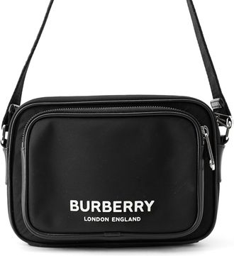 Burberry Black Nylon Shoulder Bag (Pre-Owned)