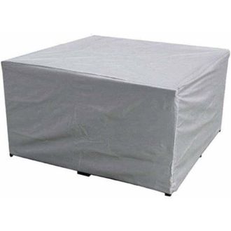Elle Funda Protectora De 150x150x75 Cm Para Muebles De Jard&iacute;n, Tejido De Poli&eacute;ster Impermeable, Para Mesa Y Sillas De Jard&iacute;n, Resistente A Los Rayos Uv, Pa