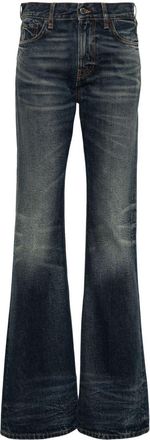 Haikure Flora flared jeans - women - Cotton - 29 - Blue