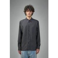 Valentino Silk Twill Shirt with Plusdepois Print