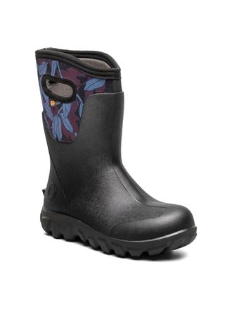 Bogs Womens Classic Seamless Mid Boots Womens Black Waterproof ZOGG3664