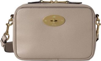 Mulberry Darley Camera Bag - Dames - Schoudertassen - Beige - ONE Size - Leer - Tassen