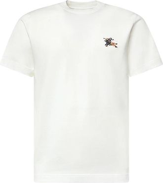 Burberry T-Shirts - Heren - T-shirts - Wit - S - Tops