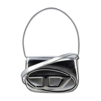 Diesel Dames, Tassen, Grijs, Maat: ONE Size Leer