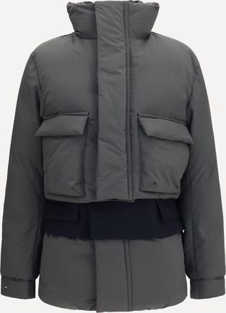 sacai Giacca doppia imbottita con chiusura a zip Woman 4