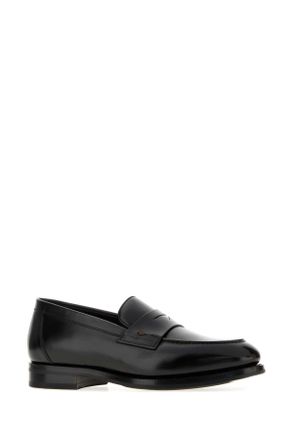 Santoni Colin Loafer - Black