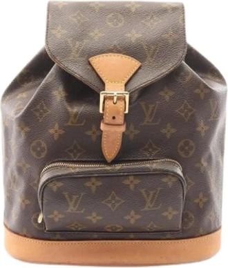 Louis Vuitton Pre-owned Backpack - unisex - Vintage Rugzakken - Bruin - ONE Size - Leer - Vintage