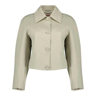Diesel Light Jackets, female, Beige, Size: XL G-Rayan Jacket