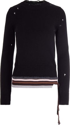 Maison Margiela Destroyed Ribbed Sweater