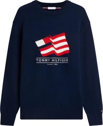 Tommy Hilfiger Uomo, Maglie, Blu, L, new