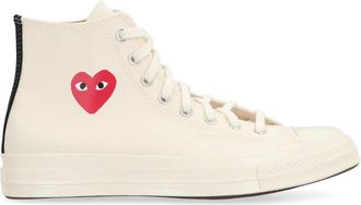 Comme Des Gar&ccedil;ons Chuck 70 High Top Sneakers - Heren - Sneakers - Wit - 43 EU - Katoen - Schoenen