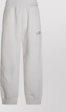 Maison Margiela relaxed fit trousers elastic waistband