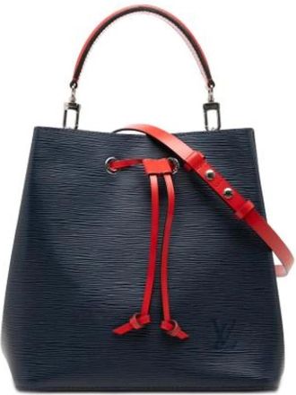 Louis Vuitton Pre-owned Neo Noe Bucket Bag - Dames - Vintage Tas - Blauw - ONE Size - Vintage