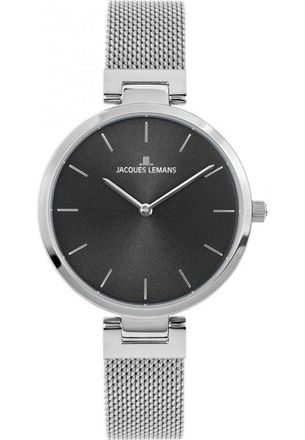 Jacques Lemans Womens 1-2110A Ladies Milano Watch - Silver - One Size