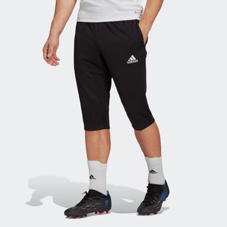 adidas Trainingshose ADIDAS PERFORMANCE ENT22 3/4 PNT, Herren, Gr. M, N-Gr, schwarz, Obermaterial: 100% Polyester, bestickt, 3/4-L&auml;nge, Hosen Trainingshose