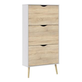 Furniture To Go Oslo Shoe Cabinet 3 Drawers