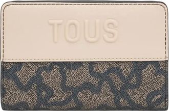 Tous Portafoglio con monogramma - Toni neutri