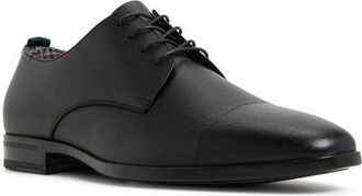 Ted Baker Garratt Cap Toe Derby in Black Emboss at Nordstrom, Size 12Us