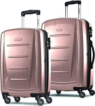 Samsonite Winfield 2 (20/28) 2-Piece Set Hardside Expandable Luggage with Spinner Wheels in Arctic Pink at Nordstrom