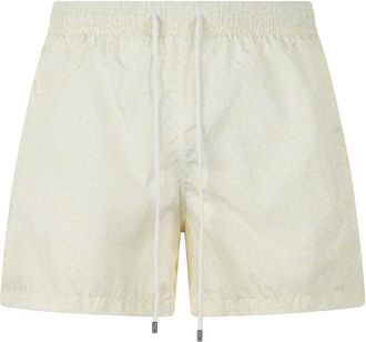 Fedeli Madeira Airstop Zwemshorts - Heren - Strandmode - Geel - S - Polyester - Badmode