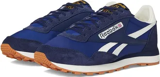 Reebok Lifestyle Aztec II Athletic Shoes Vector Navy/Classic Cobalt/Chalk : Mens 13 - Womens 14.5 Medium, Leather