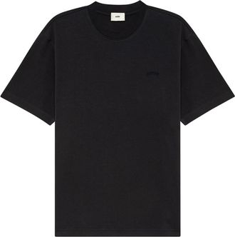Autry Tonal Logo T-Shirt - Heren - T-shirts - Zwart - S - Katoen - Tops