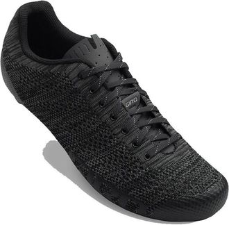 Giro Mens Knt Rd Cycl Shs in Black/Charcoal - Size UK 6.5