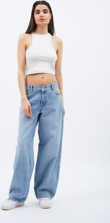 Dr. Denim Hill Low Relaxed Jeans in Drift Light Blue at Nordstrom, Size 25
