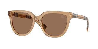 Burberry BE4469 416473 Womens Sunglasses Brown Size 53