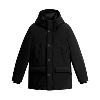 Woolrich Mens Clothing Jacket Black Aw25 - male - Woolrich - Winter Jackets - Black - L - Jackets