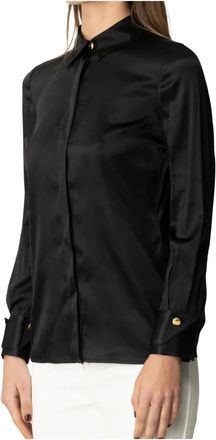 Elisabetta Franchi Mujer, Blusas y Camisas, Negro, Talla: M
