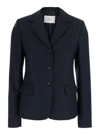 Tela Farrah Blazer - Gray