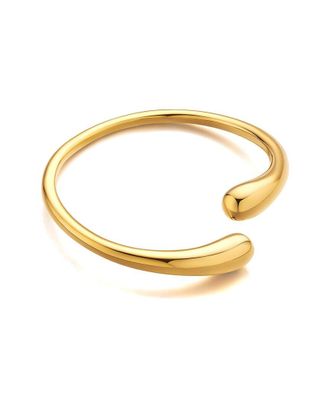 Liv Oliver 18K Plated Bangle Bracelet